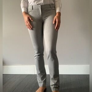 Express woman’s dress pants light grey size 2 Regular columnist  style